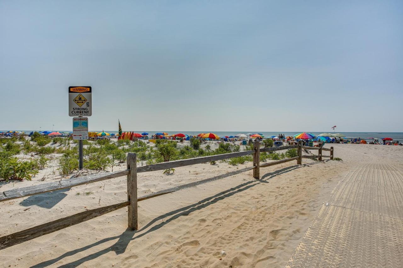 Ocean City Retreat Steps To Beach And Boardwalk! Kültér fotó